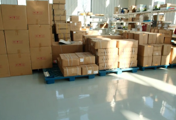 山东悟空体育仓库一角