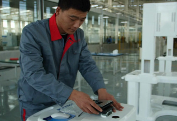 悟空体育一批中医体质辨识仪设备调试安装完毕，准备发货