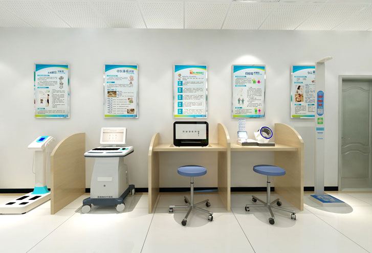 稷山县医疗集团翟店卫生院健康小屋全景展示图